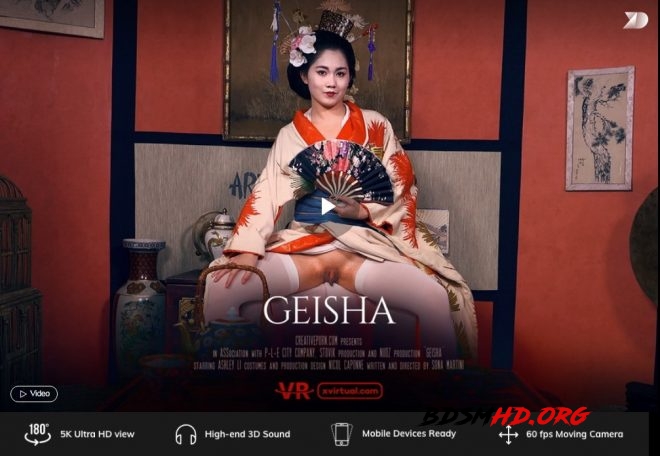 Geisha in 180° X (Virtual 31) – (4K) – VR - X Virtual, Creative Porn - 2019 - UltraHD/2K