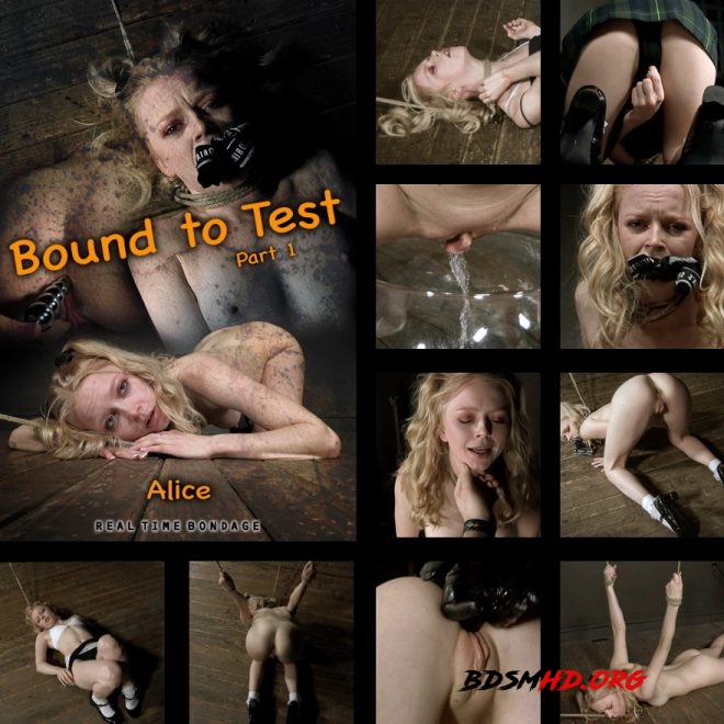 Bound to Test | Alice tests her boundaries. - Alice - REAL TIME BONDAGE - 2019 - HD